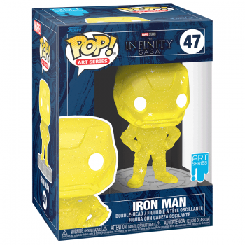 FUNKO POP! - MARVEL - The Infinity Saga Iron Man Yellow #47 Art Series